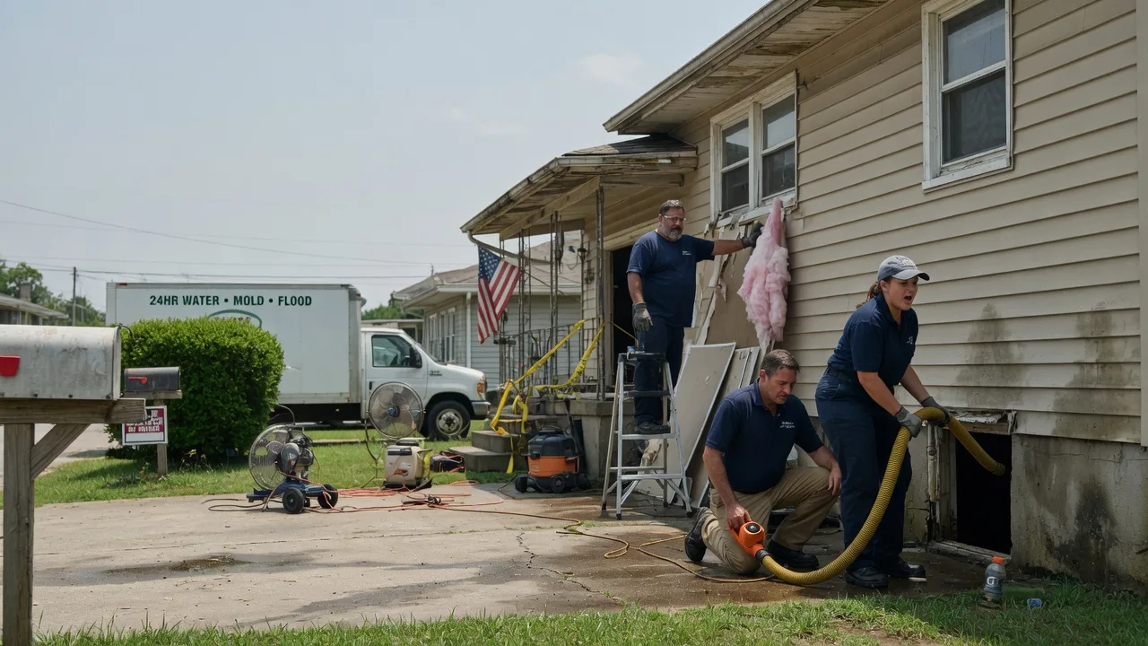 Water Damage Repair in Central Village, CT near me